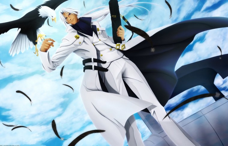 Аниме белый Орел