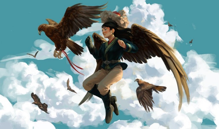 Орел и человек