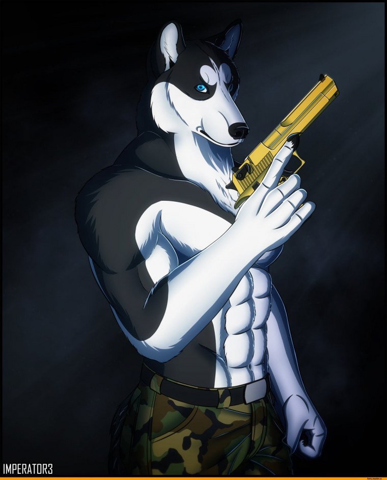 Фурри Антро хаски