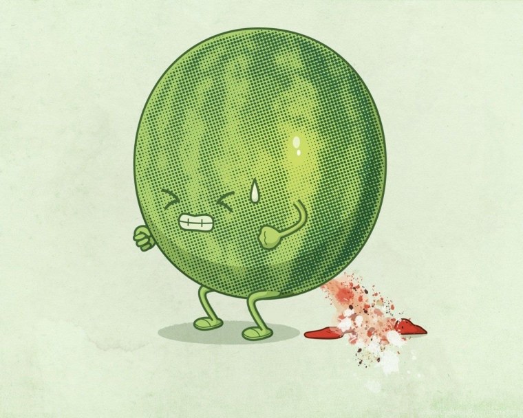Арбуз рисунок милый
