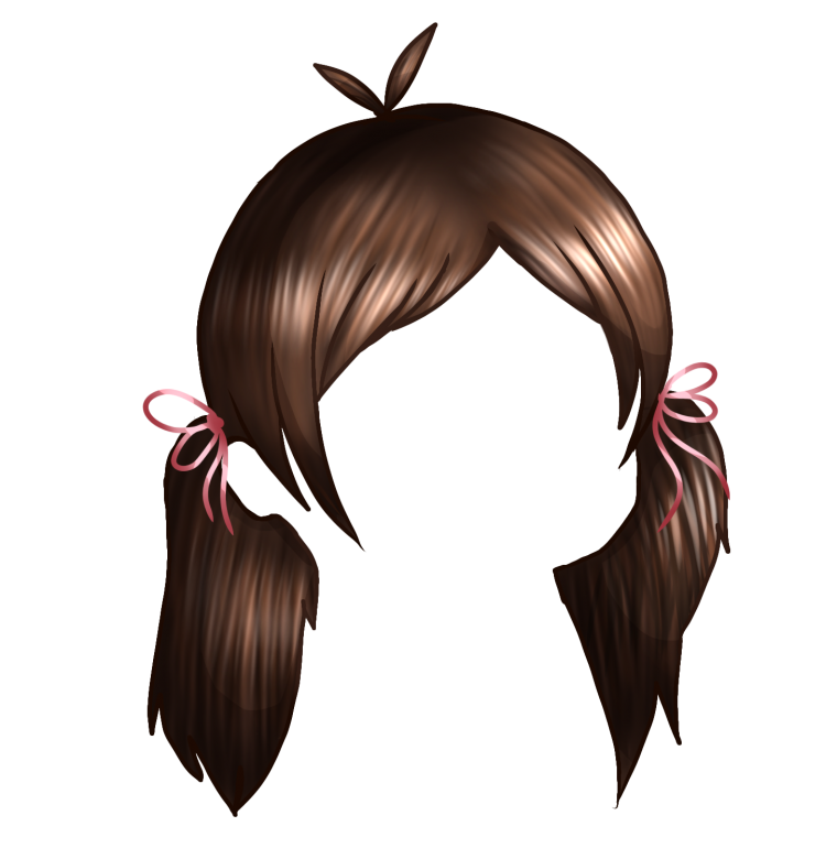 Челка на прозрачном фоне