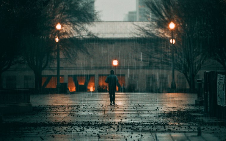 Дождь одиночество