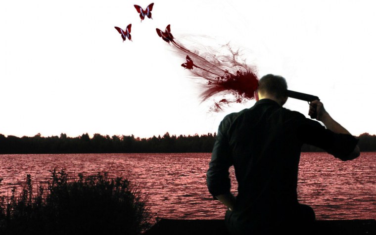 Суицид выстрел в голову