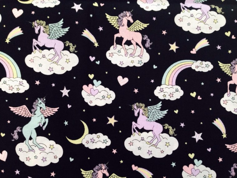 Бумага с единорогами