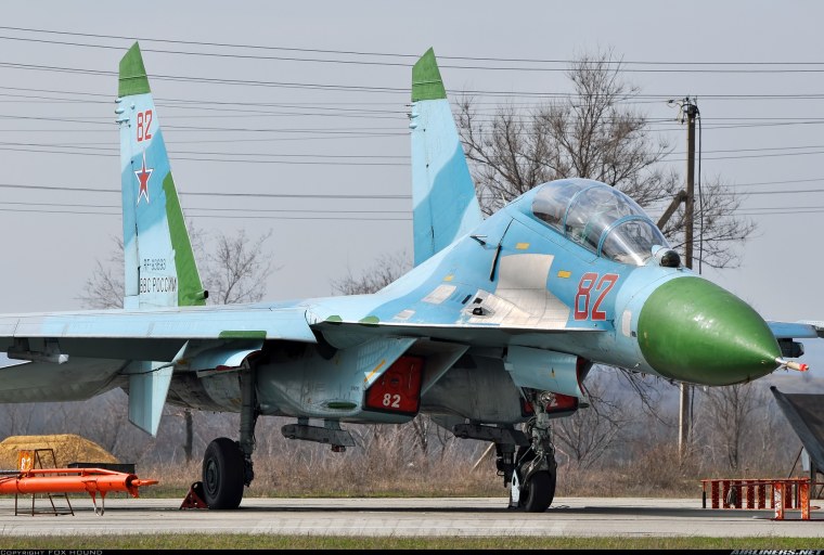 Самолёт Су-27уб