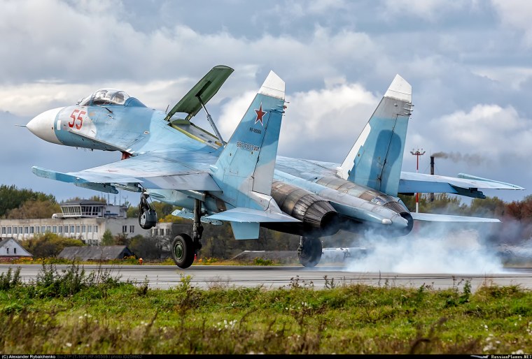 Су-27 морской авиации Балтийского флота
