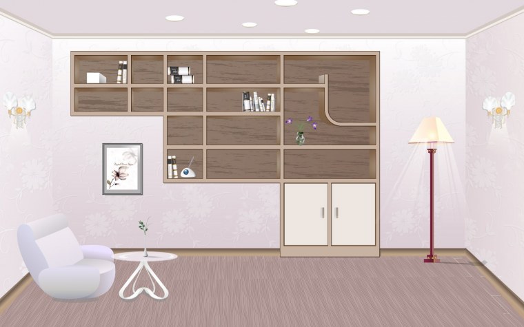 Рабочий стол полочки