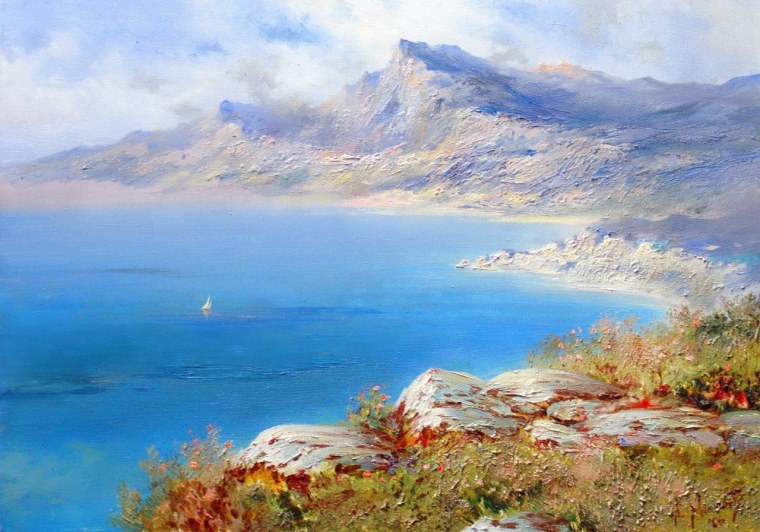 Александр Милюков Крымский пейзаж