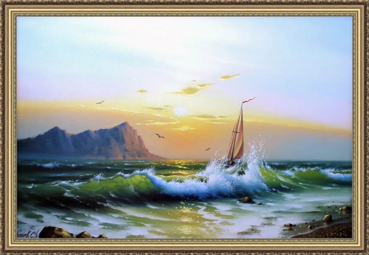 Художник Сергей Стоев пейзажи