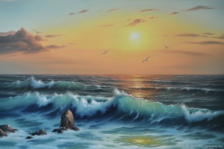 Сергей Стоев морской пейзаж