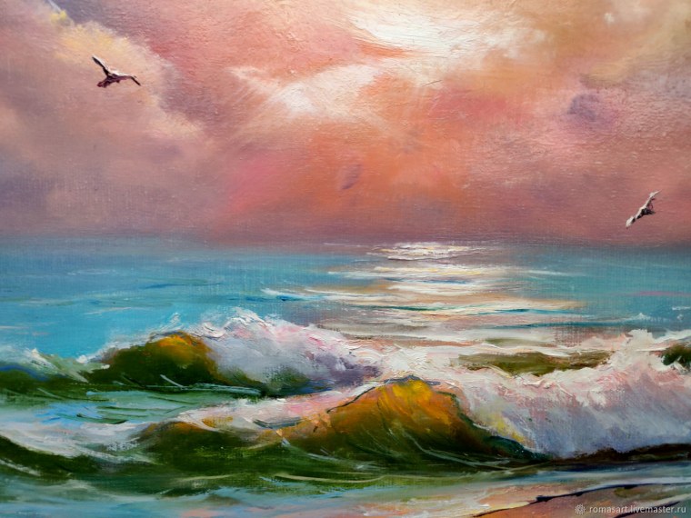Дарья Куцаева морской пейзаж