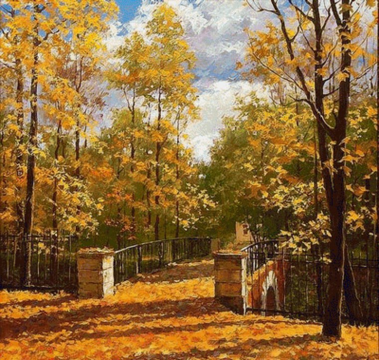 Осень в деревне