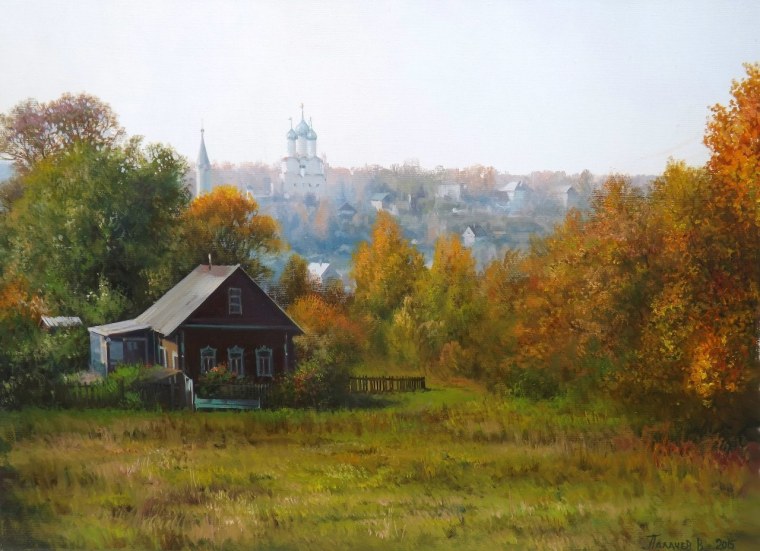 Владимир Жданов осенние пейзажи