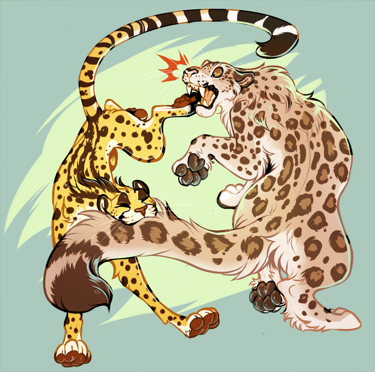 Королевский гепард фурри