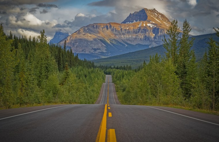 Трасса Icefields Parkway