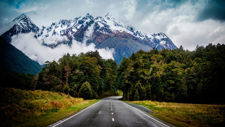 Новая Зеландия дорога