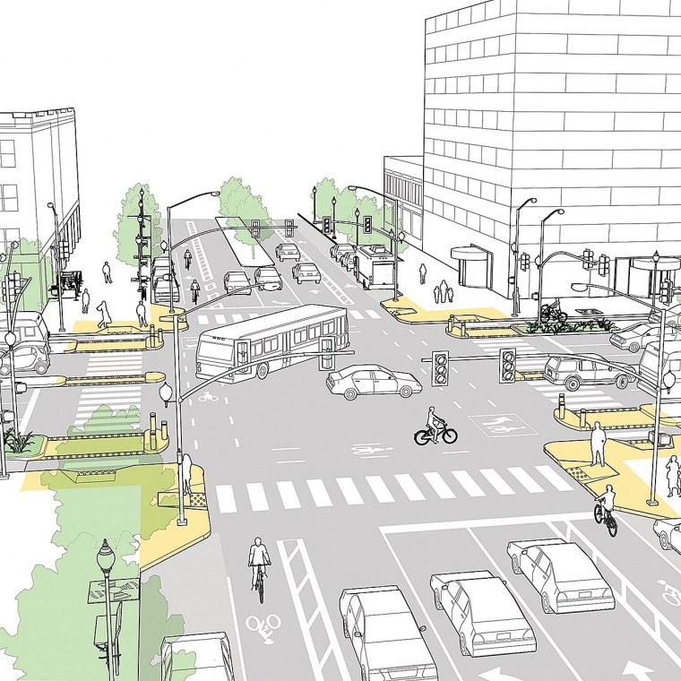 Скетчи городской среды