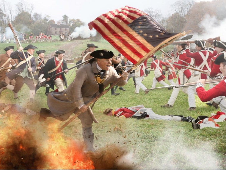 Война за независимость США фото