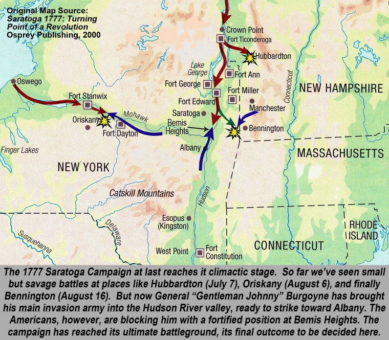 Битва у САРАТОГИ 1777