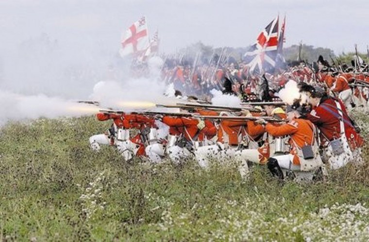 Сражение при Саратоге карта