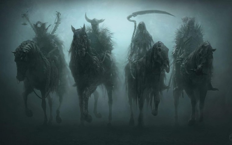 Четыре всадника апокалипсиса чума война голод смерть