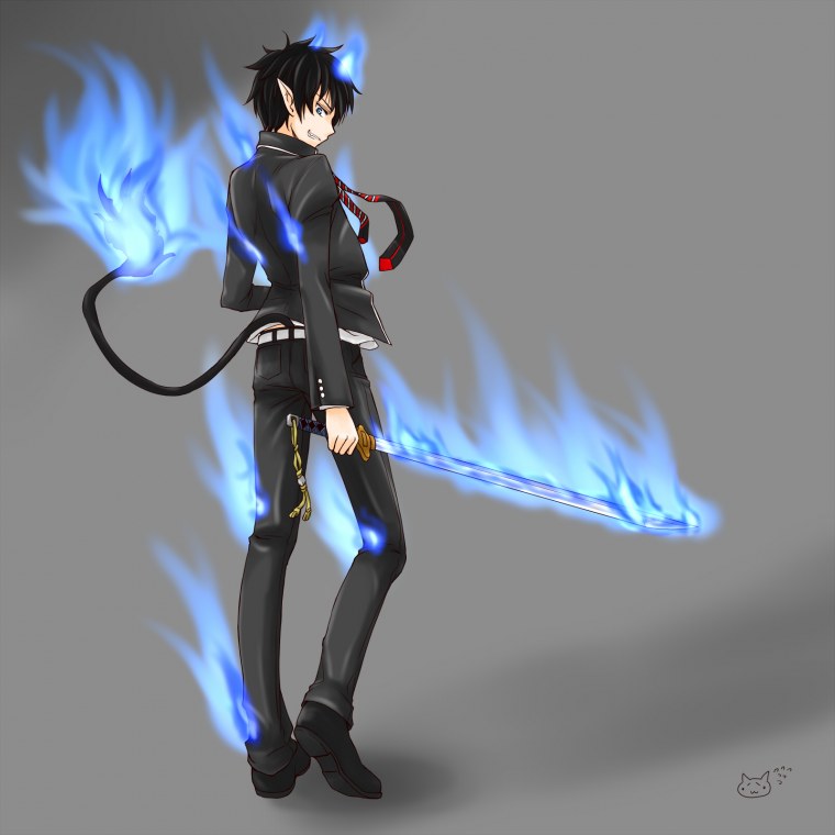 Синий экзорцист Рин Чиби