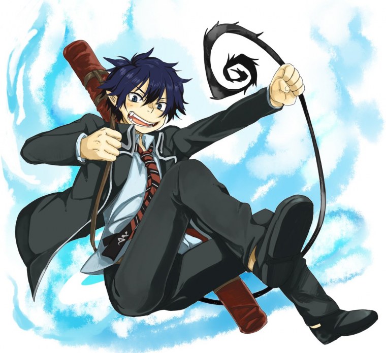 Синий экзорцист Рин Окумура