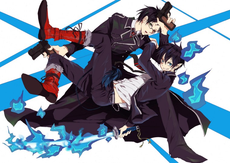 Синий экзорцист Юкио демон