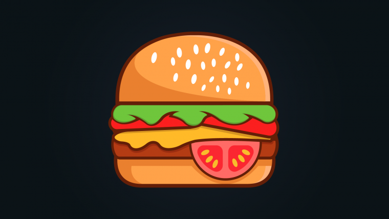 Бургер Минимализм