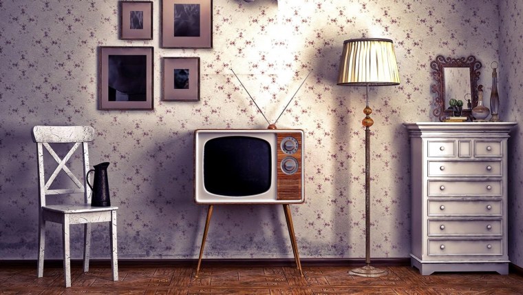 Ретро интерьер