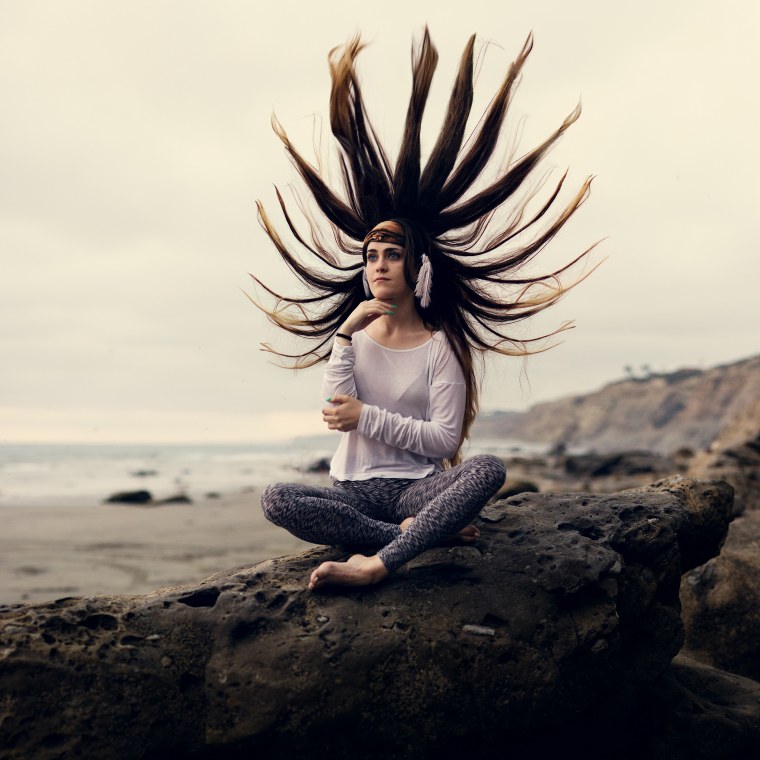 Сюрреалистические фотоманипуляции девушка