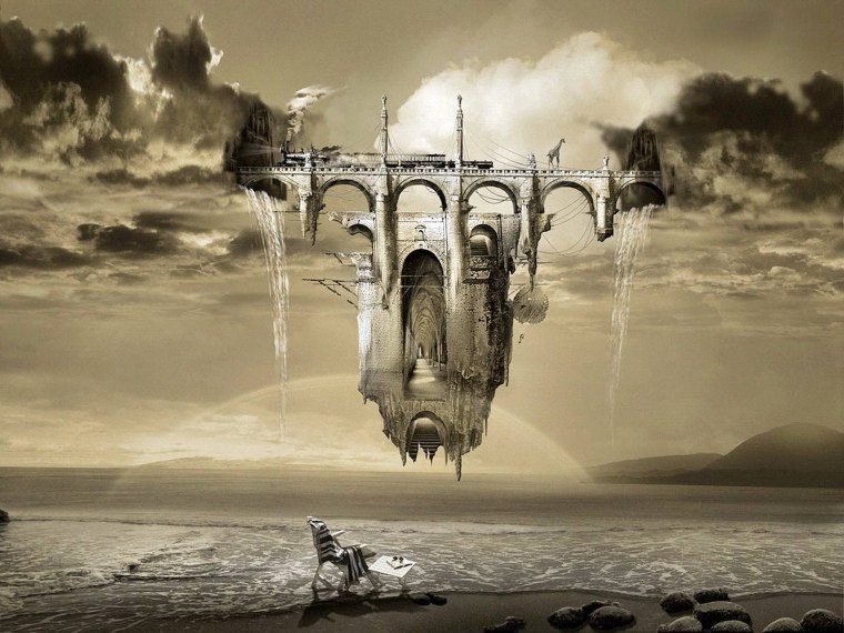 Джорж Грие, картины (George Grie), цифровой сюрреализм