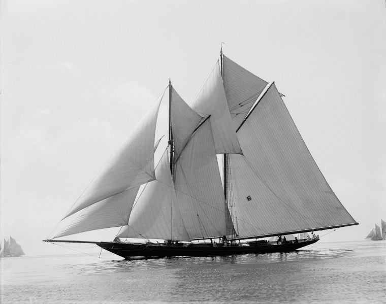 Четырехмачтовая шхуна Уильям л.Уайт