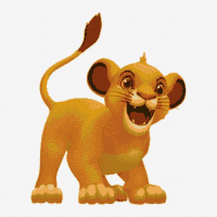 Король Лев мультяшный