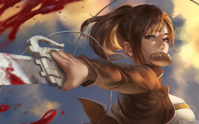 Саша атака титанов 16+