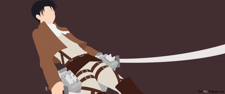 Леви Аккерман обои Эстетика