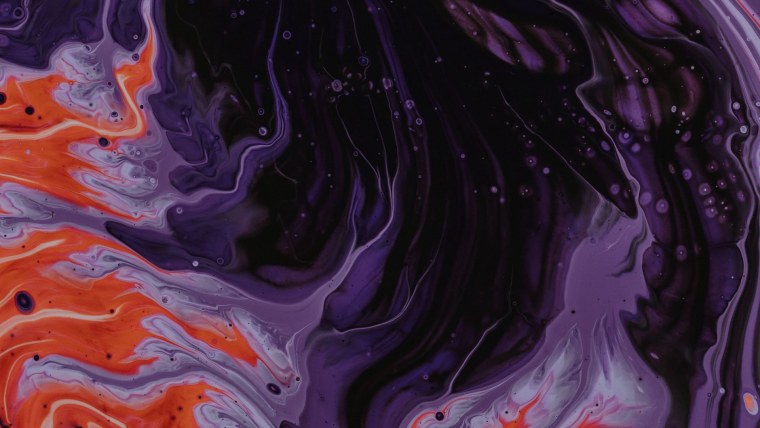 Растекшаяся краска