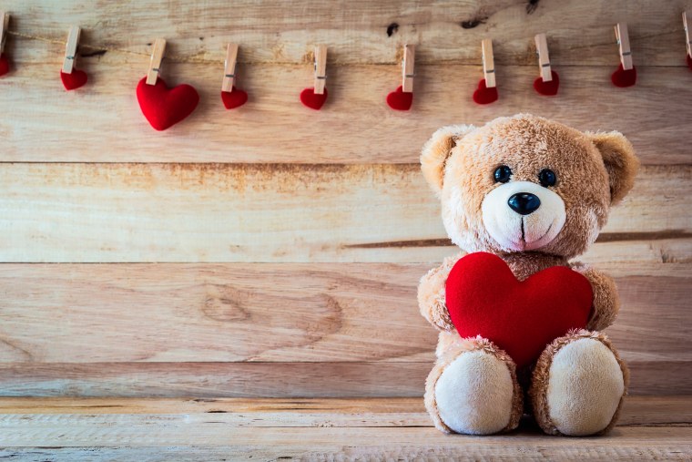 Мишка с сердечком