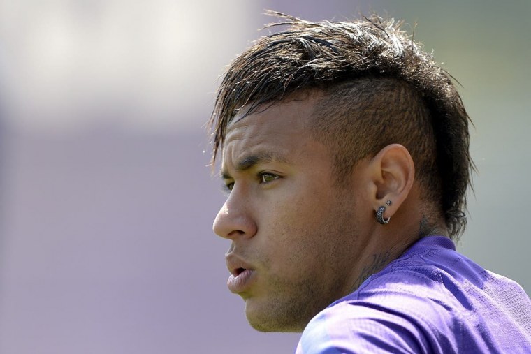 Стрижка Неймара 2015