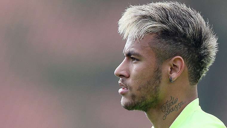 Неймар прическа 2021