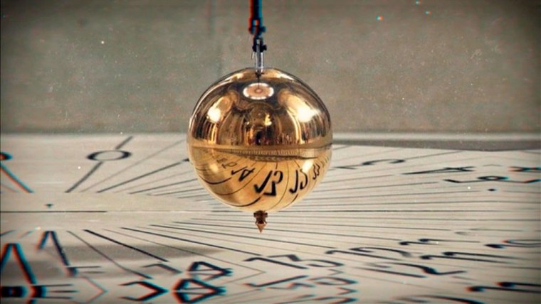 Маятник Фуко настольный