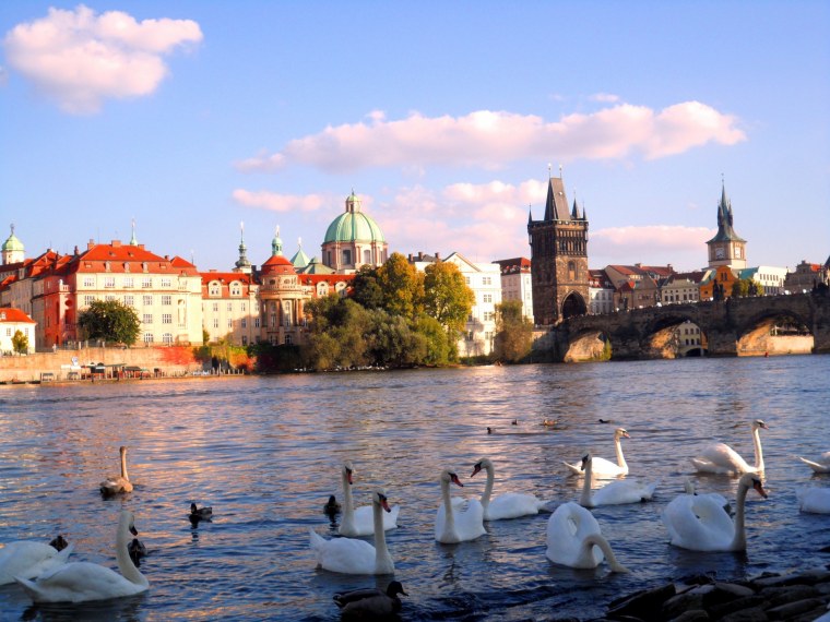 Золотая осень в Праге