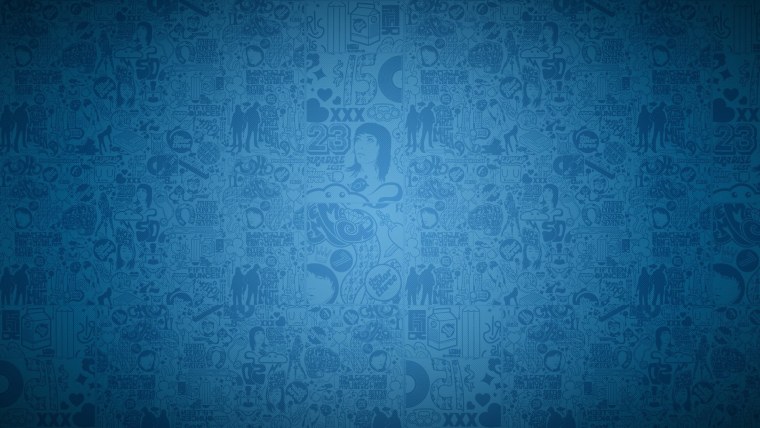 Синие обои на рабочий стол