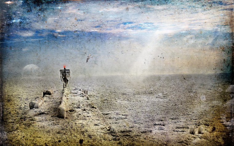 Гранж пейзаж