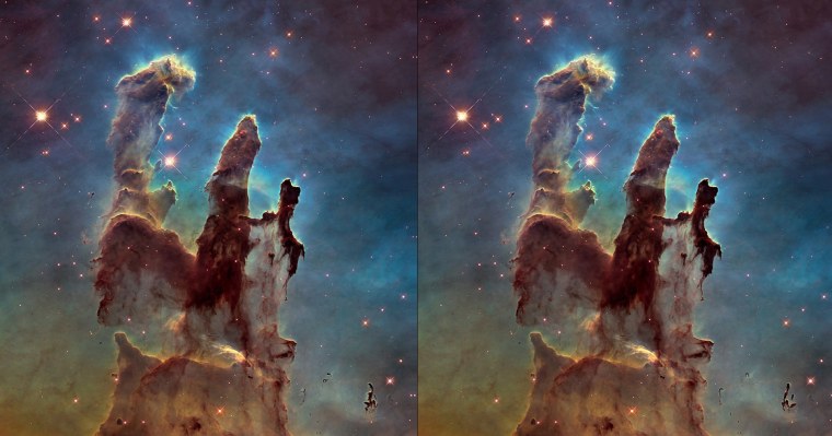 Столпы творения Джеймс Уэбб HD