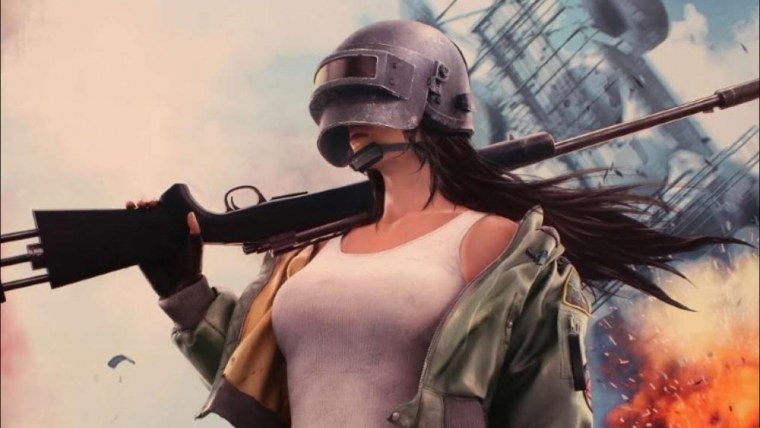 PUBG обои девушка