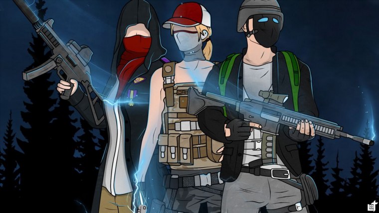 PUBG аниме арт