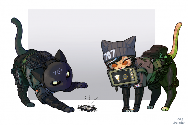 Оперативники коты из Rainbow Six