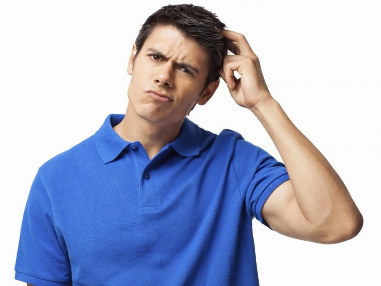 Задумчивый человек