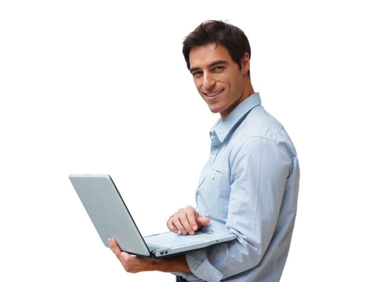 Стоящий человек